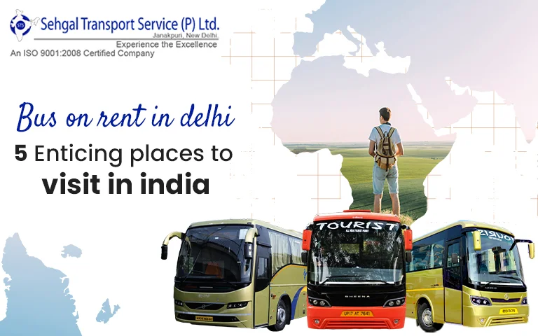 Bus on rent in Delhi