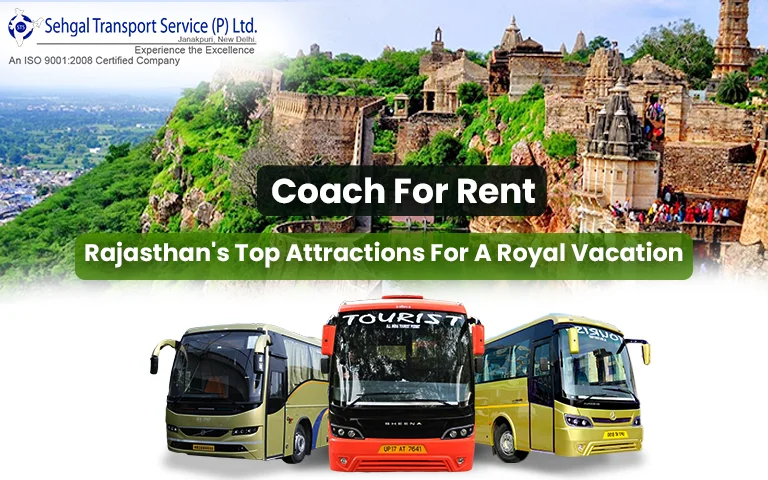 Coach Rental from Delhi to Rajasthan