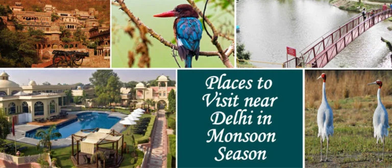 Places to Visit near Delhi in Monsoon