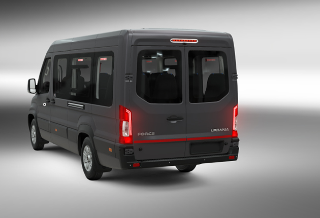 force urbania luxury van rental