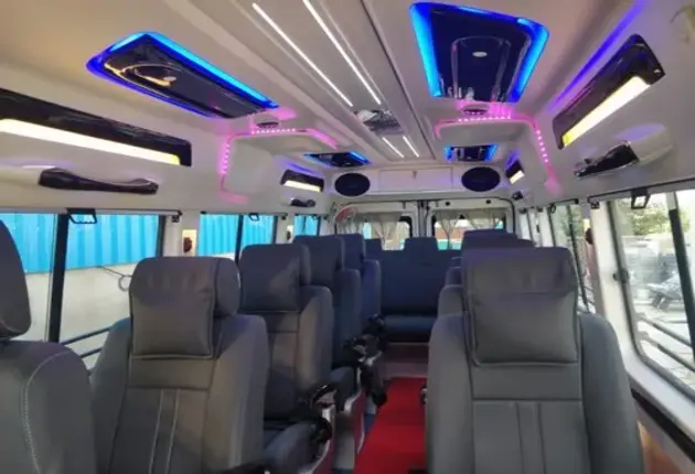Luxury Tempo Traveller for Tours & Trips