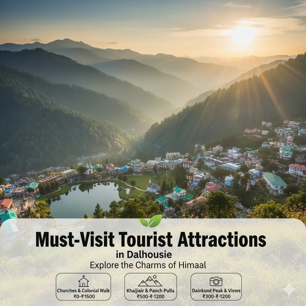 Must-Visit Tourist Attractions in Dalhousie