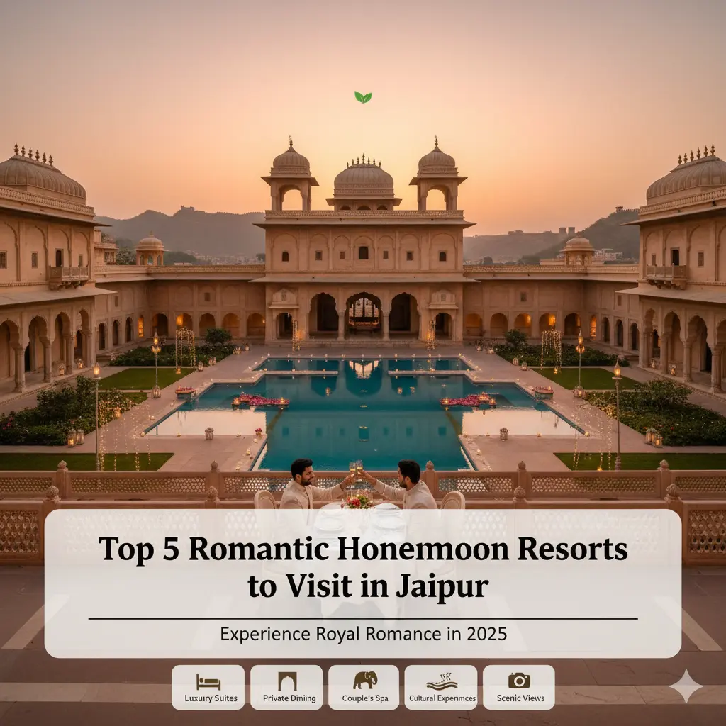 Top 5 Romantic Honeymoon Resorts to Visit in Jaipur in 2025