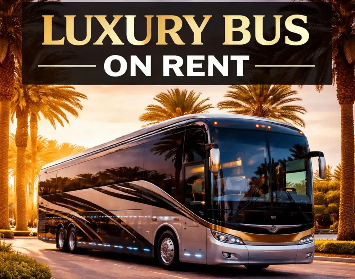 Luxury Bus on Rent in Noida